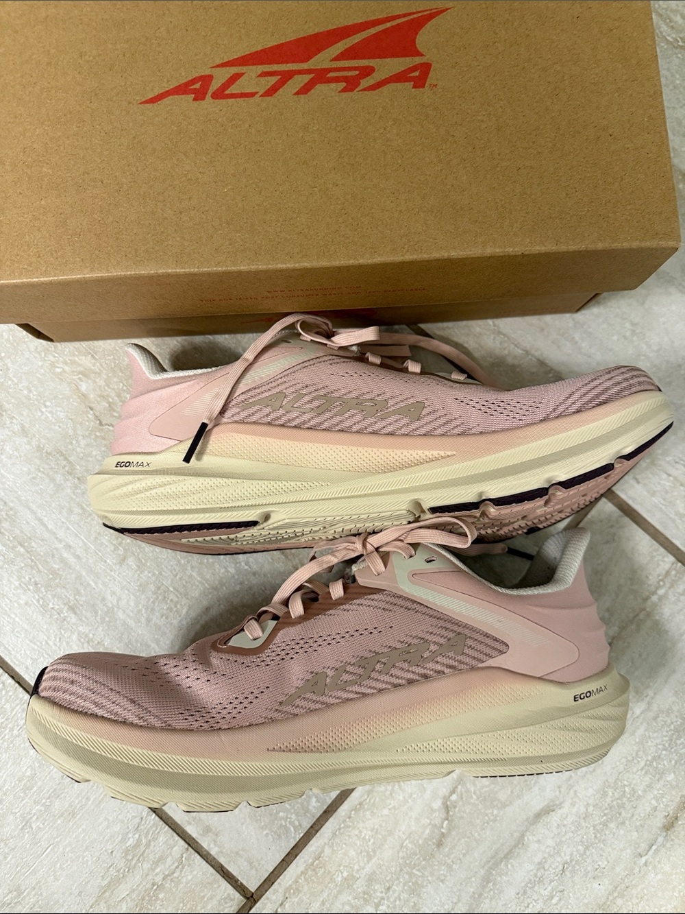 NWT Altra Torin 8 Running Shoes Dusty Pink 9 - Picture 11 of 16